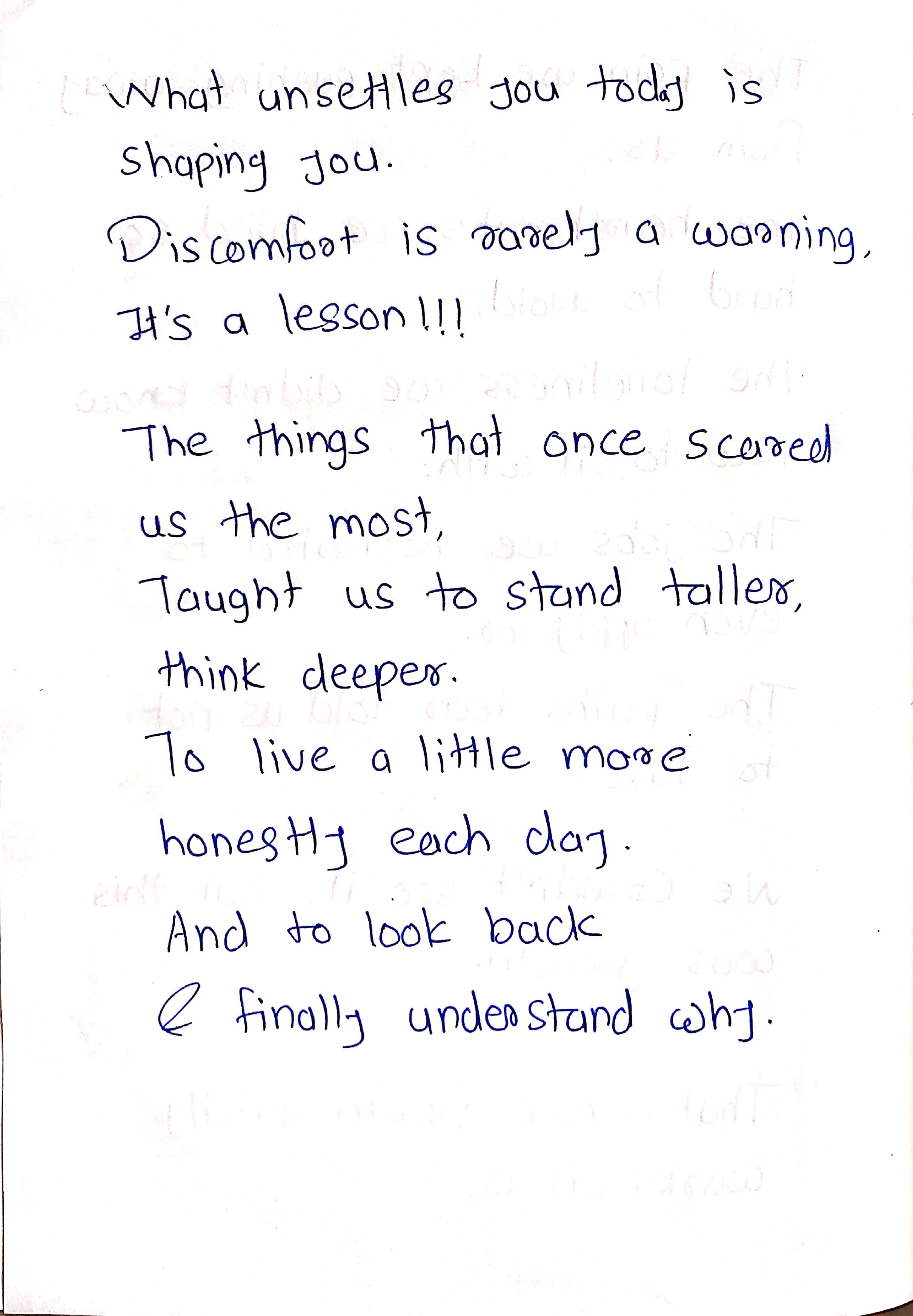 Diary page 3